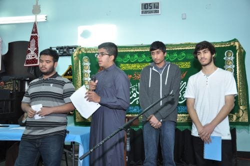 sunday Hussaini school students